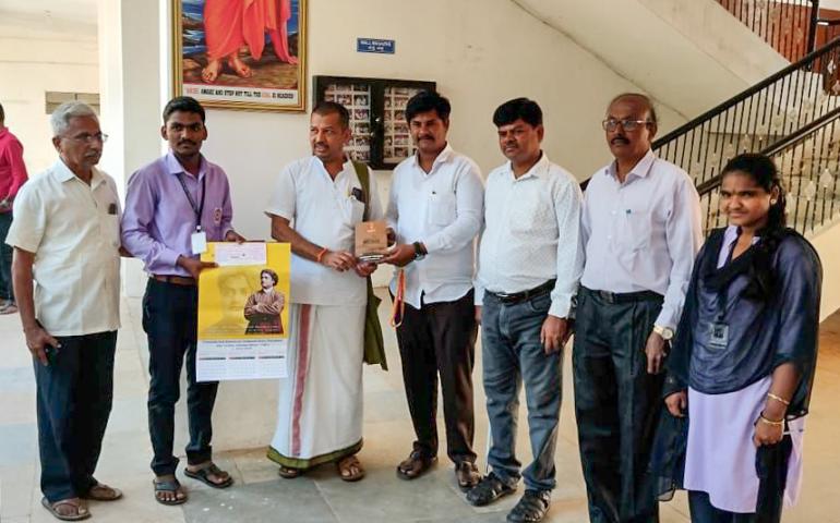 Prize Distribution Ceremony for Universal Brotherhood Day Competitions at Gadag