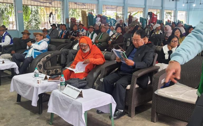 District Level Traditional Dance and Drama Competition at West Siang - Arunachal Pradesh