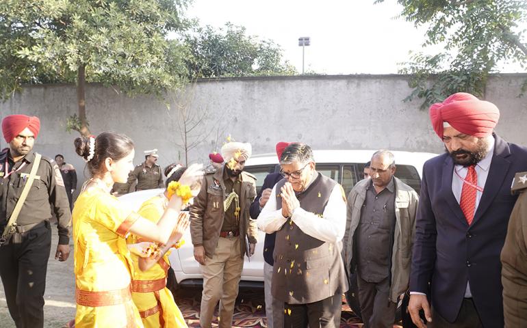 पंजाब के गवर्नर का दौरा विवेकानंद केंद्र कन्याकुमारी  - लुधियाना