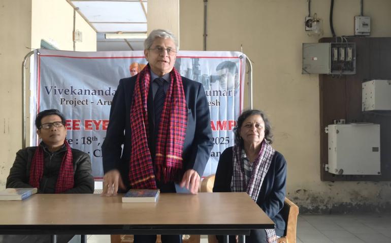 Free Eye Screening Camp at Miao by VK Arun Jyoti