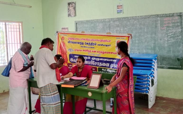 Free Eye Check-up Camp at Thoothukudi 01