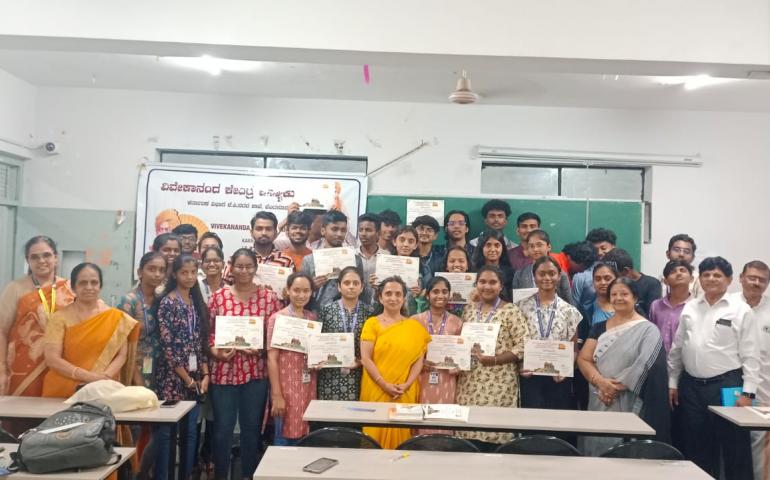 Swadhyaya Workshop and Prize Distribution Ceremony at JP Nagar  02
