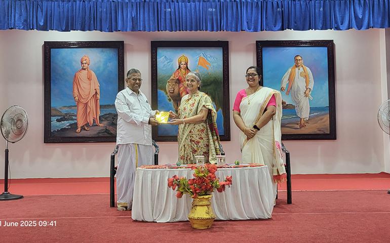 International Day of Yoga Celebration at VKV Kanyakumari