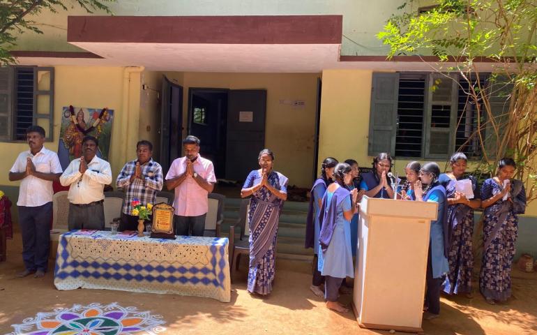 International Day of Yoga Celebration at VKV Vallioor 01