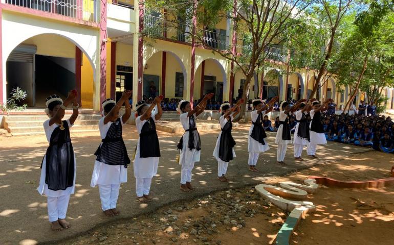 International Day of Yoga Celebration at VKV Vallioor 03