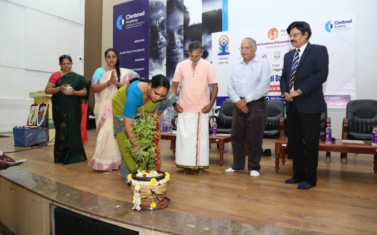 International Day of Yoga celebrations in Tamil Nadu Prant
