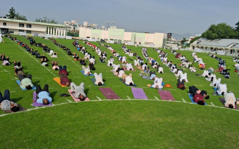 International Day of Yoga Celebrations in Odisha Prant