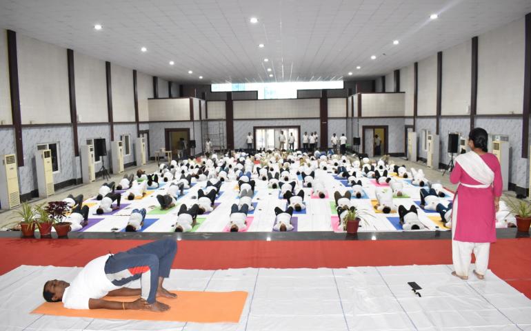 International Day of Yoga Celebrations in Odisha Prant