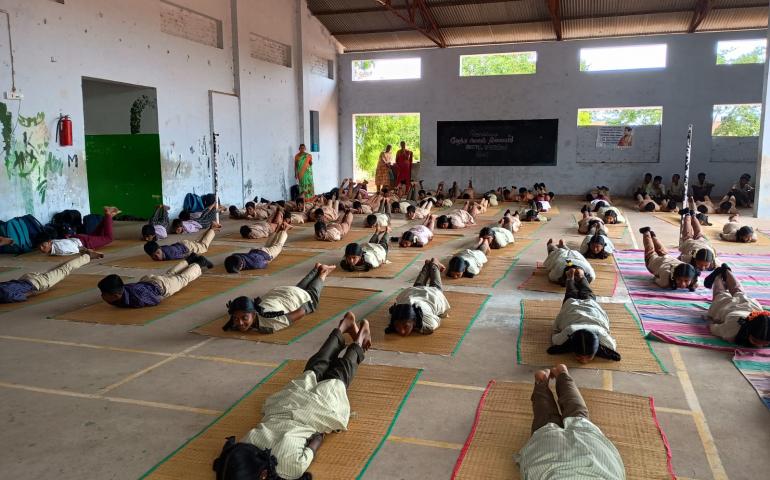 Preparatory Programme for International Day of Yoga at Kovilpatti 02