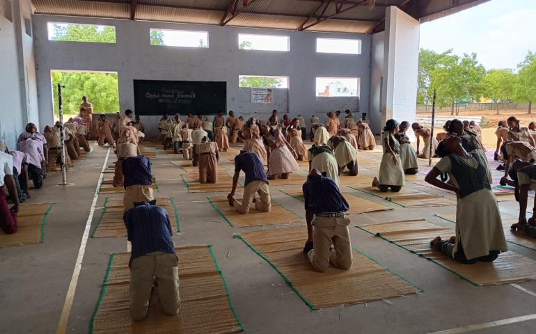 Preparatory Programme for International Day of Yoga at Kovilpatti 03