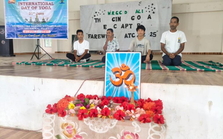 International Day of Yoga celebrations in Arunachal Prant