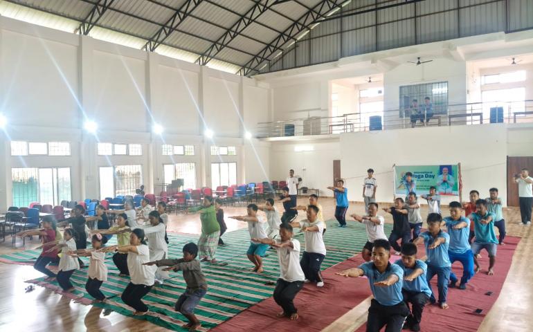 International Day of Yoga celebrations in Arunachal Prant