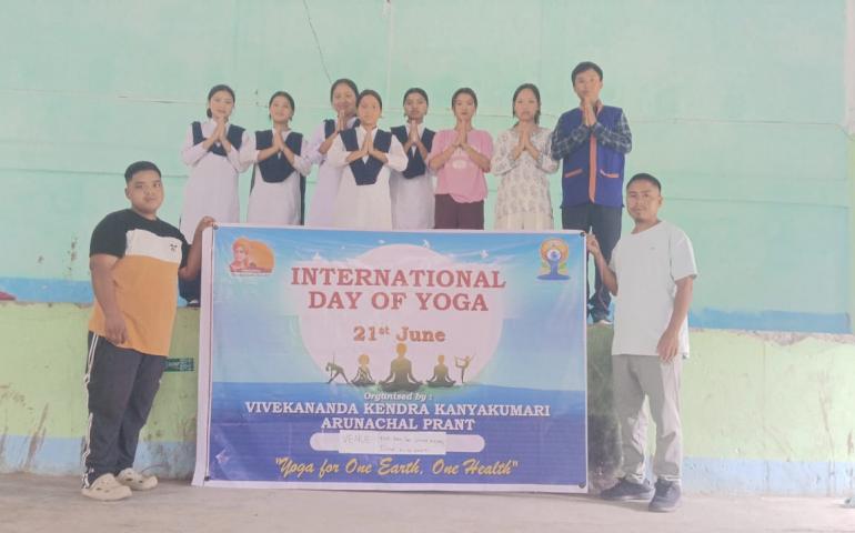 International Day of Yoga celebrations in Arunachal Prant