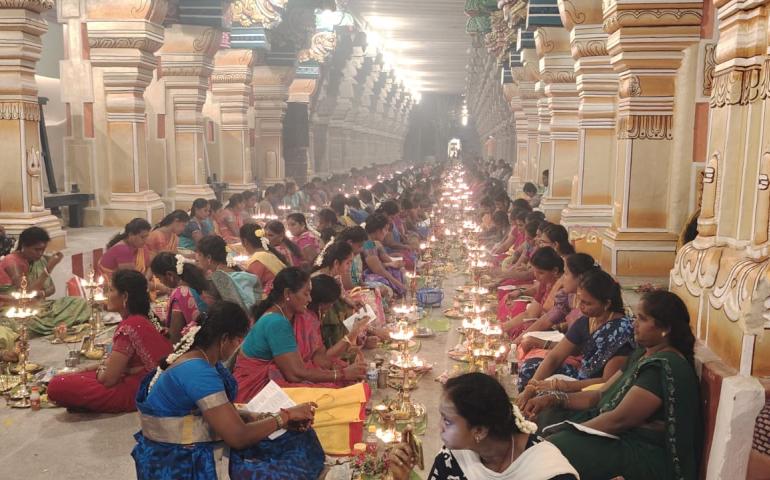 Grand Thiruvilakku Puja in Ramanathapuram District 03