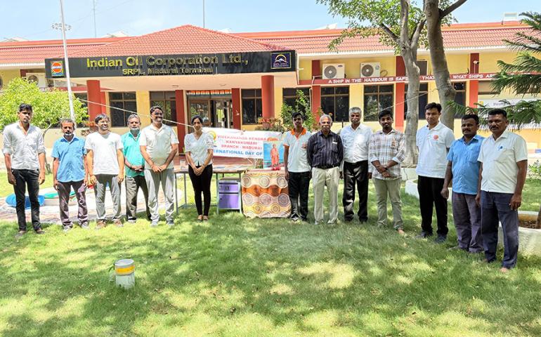 International Day of Yoga 2025 Celebrations at IOCL in Kappalur - Madurai