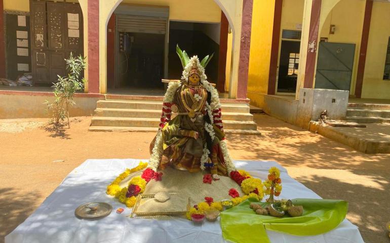 anna-puja-at-vkv-vallioor