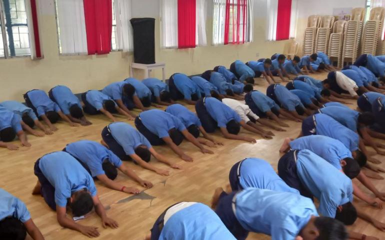 International Day of Yoga Celebrations at Eknath Vibhag