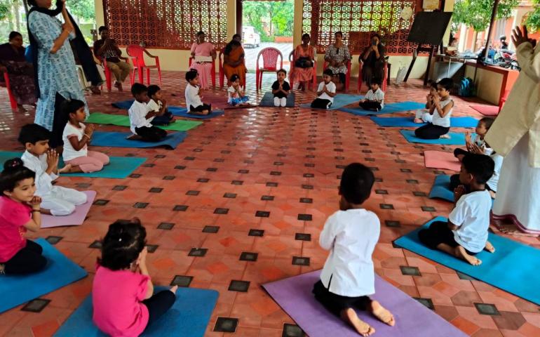 IDY Celebration at Sandeepani Sisuvihar