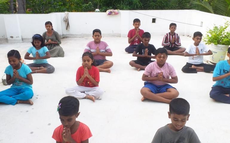 International Day of Yoga Celebrations at Villages in Kanyakumari