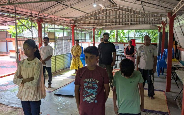 International Day of Yoga Celebration by VK Guruvayur