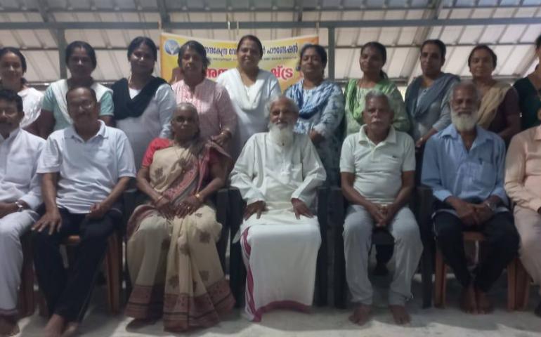 International Day of Yoga Celebration at Erattu Temple in Edavilangu