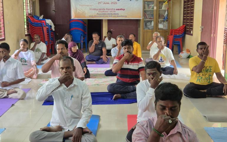International Day of Yoga 2025 Celebrations by VK-NARDEP