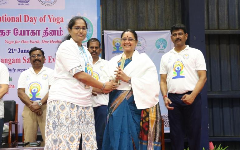 international-day-of-yoga-2025-celebrations-at-pondicherry-university