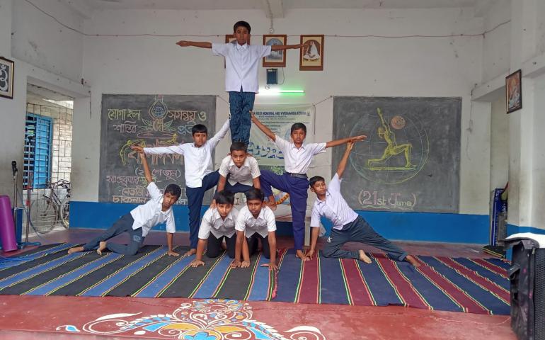 International Day of Yoga celebrations in West Bengal Prant