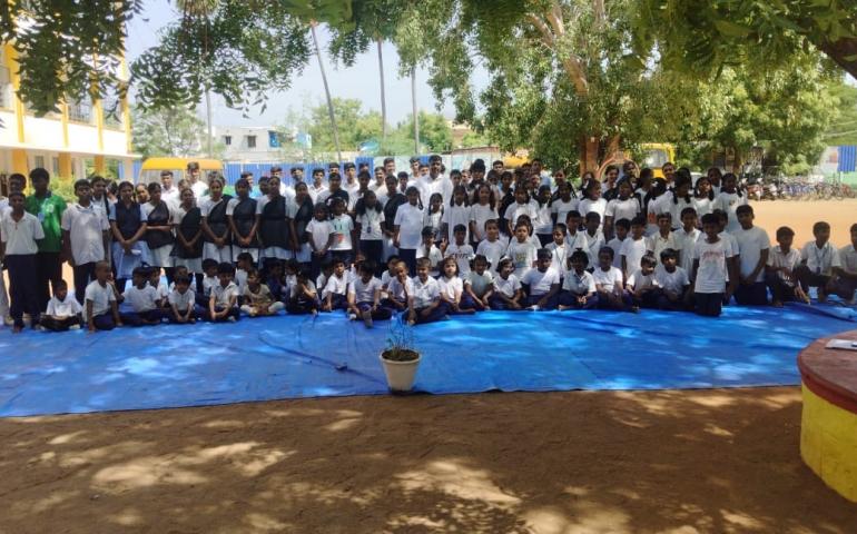 international-day-of-yoga-celebrations-at-swami-vivekananda-vidya-mandir-in-madurai