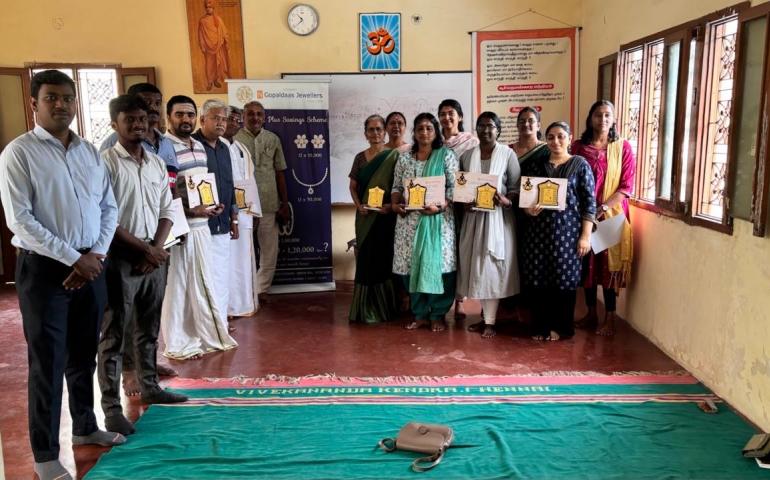 International Day of Yoga 2025 Celebrations by VK Valmiki Nagar Branch in Chennai