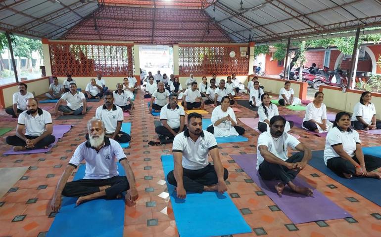 IDY at Ananda Dham VK-VVF Campus in Kodungulur