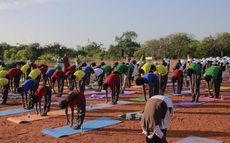 international-day-of-yoga-celebration-at-kamaraj-college-in-thoothukudi