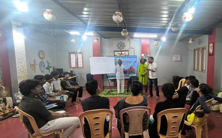 Orientation Programme for Youth karyakartas at RT Nagar