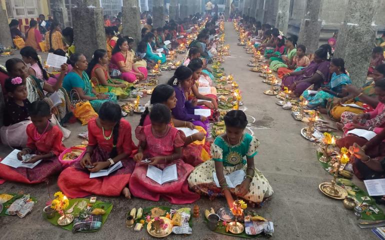 Grand Thiruvilakku Puja Organised by VK-RDP