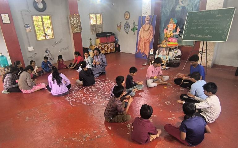 Rakhi Making Workshop at RT Nagar