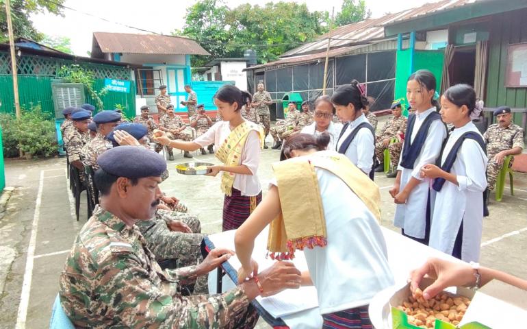 Raksha Bandhan Celebration at Arunachal Prant