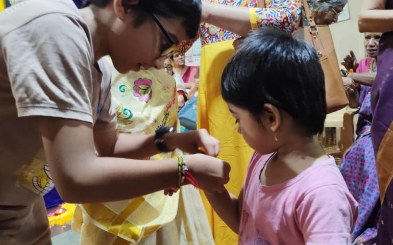 Raksha Bandhan Celebration at Hebbal