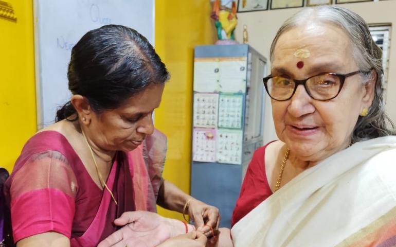 Raksha Bandhan Celebration at Hebbal