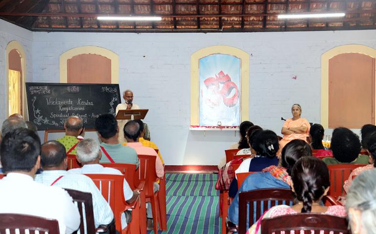 Spiritual Retreat at Kanyakumari - August 2025 01