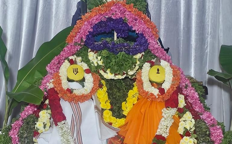 Ganesha Puja Celebrations with Sahasranama Chanting at Hebbal