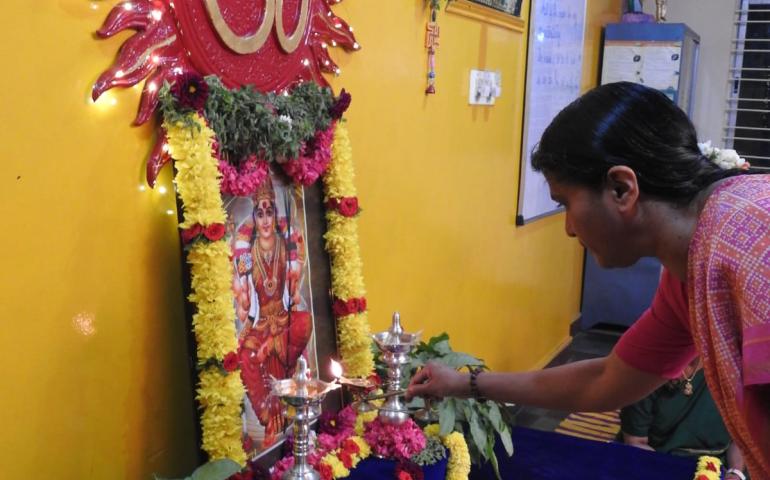 lalita-sahasranama-parayana-programme-at-hebbal