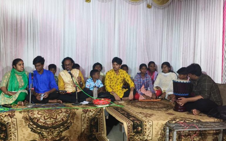 navaratri-bhajan-sandhya-by-vivekananda-kendra-rt-nagar-branch