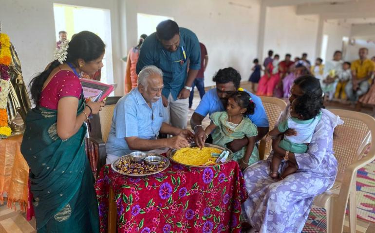 Vijayadasami and Vidyarambham Celebration 2025 at VKV Vallioor