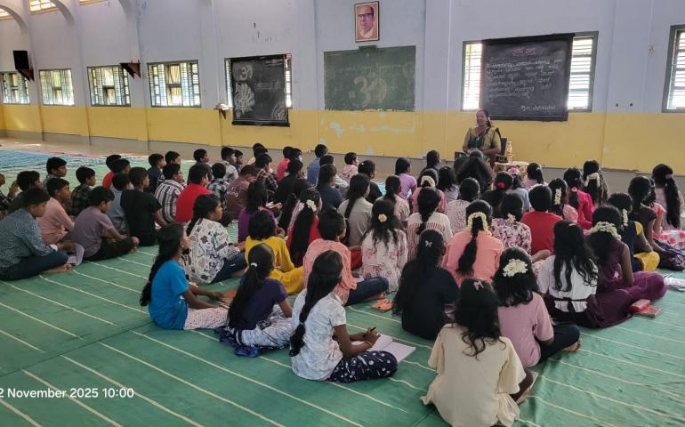 personality-development-camp-for-class-vi-students-of-vkv-kanyakumari