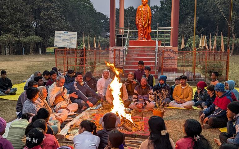 samartha-bharat-parva-celebration-and-dhuni-puja-at-durgapur