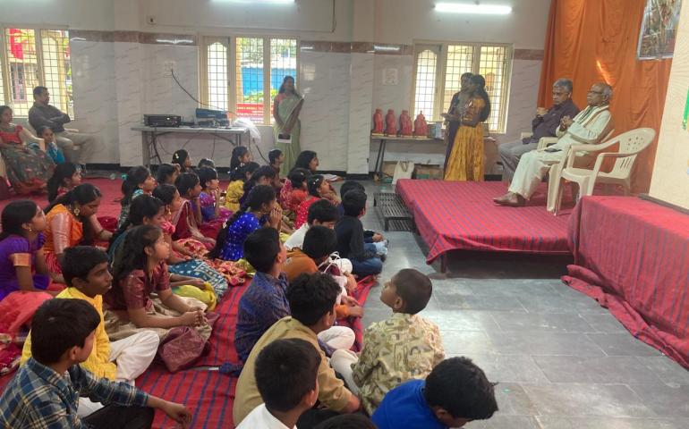 shrimad-bhagavad-gita-recitation-competition-at-nagole