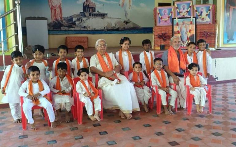 Sadhana Divas Celebration at Sandeepani Shishuvihar in Kodungulur