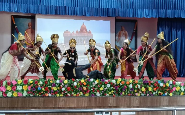 Swami Vivekananda Jayanti and School’s Annual Day Celebration at VKV Kanyakumari