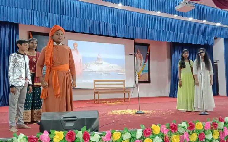 Swami Vivekananda Jayanti and School’s Annual Day Celebration at VKV Kanyakumari