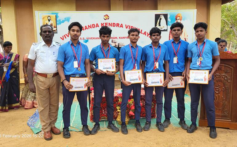 Annual Sports Day 2026 Celebration at VKV Kanyakumari